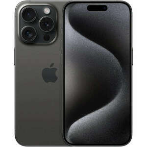 Apple iPhone 15 Pro, 256 GB, 5G, čierny titán kép