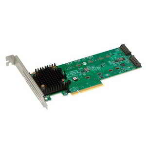 Broadcom MegaRAID 9540-2M2 SATA + NVMe RAID PCIe vezérlő kép