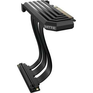 HYTE ACC-HYTE-PCIE40-B Luxury PCIe 4.0 Riser kábel - 200mm - Fekete kép