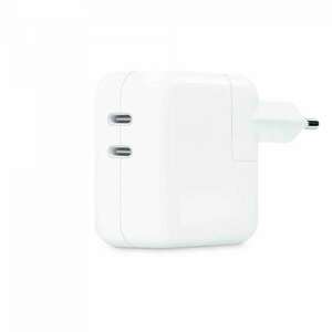 Apple 2x USB Type-C Hálózati töltő - Fehér (35W) kép