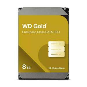 Western Digital 8TB Gold SATA3 3.5" HDD kép