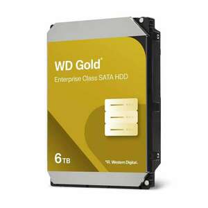 Western Digital 6TB Gold SATA3 3.5" HDD kép