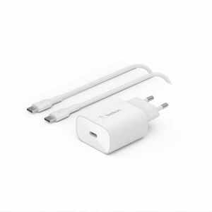 Belkin BOOST CHARGE 25w USB-C PD PPS Single Wall Charger w/ 1m C-... kép