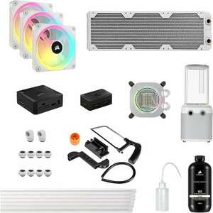 CPC Corsair Hydro X iCUE XH405i RGB Kit white (CX-9070017-WW) kép