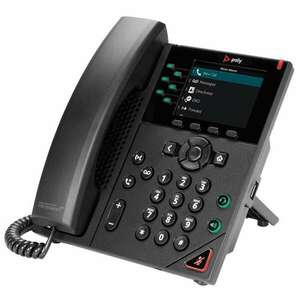 HP Poly VVX 350 Business VoIP Telefon - Fekete (89B68AA) kép