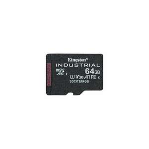 KINGSTON Industrial microSDXC CL10 UHS-I U3 V30 A1 64GB kép