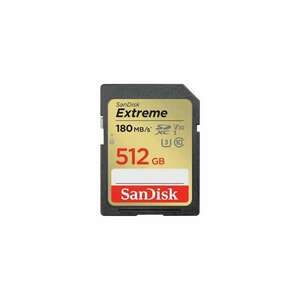 SANDISK Extreme SDXC 180/130MB/s UHS-I U3 V30 512GB kép