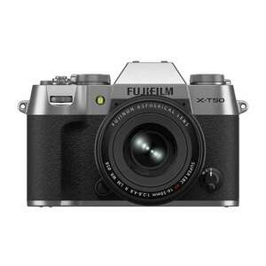 Fujifilm X-T50 + XF 16-50mm f/2.8-4.8 R LM WR MILC fényképezőgép KIT (ezüst) kép