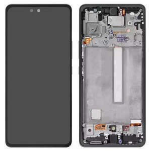 Samsung Galaxy A53 5G (SM-A536B) OLED LCD + touch screen + frame black kép