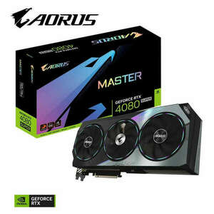 Gigabyte RTX4080 SUPER AORUS MASTER 16G kép