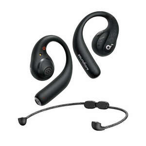 Vezeték nélküli sportfejhallgató, Bluetooth, vízálló, Anker AeroF... kép