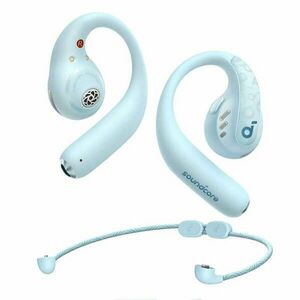 Vezeték nélküli sportfejhallgató, Bluetooth, vízálló, Anker AeroF... kép