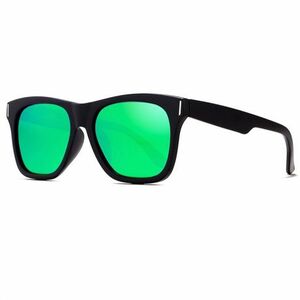 KDEAM Eastpoint 4 napszemüveg, Black / Green (GKD026C04) kép