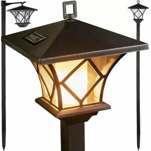 MG Garden Lamp napelemes lámpa, fekete kép