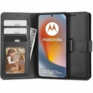 Tech-Protect Wallet könyv tok Motorola Edge 50 Fusion 5G, fekete kép