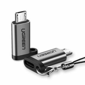 Ugreen US282 adapter USB-C / micro USB, szürke kép