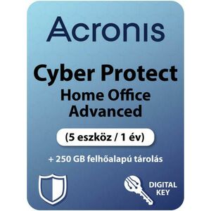 Cyber Protect Home Office Advanced (5 Device /1 Year) (ACPHOE5-1-205) kép