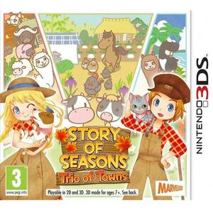 Story of Seasons Trio of Towns (3DS) kép