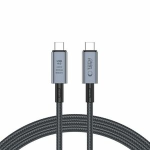 Tech-Protect Ultraboost Max kábel USB 4.0 8K / USB-C 240W 2m, szürke kép