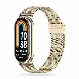 Tech-Protect Milanese szíj Xiaomi Smart Band 8 / 9, starlight kép