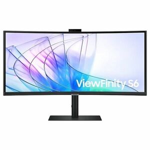 Samsung ViewFinity S65VC 34" Ultra QHD monitor, fekete kép