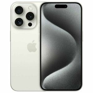 Apple iPhone 15 Pro 256GB, fehér titanium kép