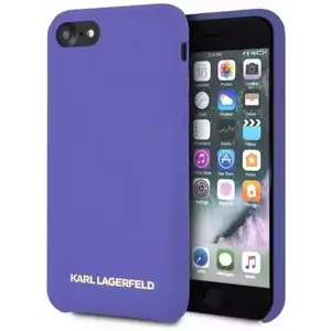 Tok Karl Lagerfeld iPhone 7/8 hardcase purple Silicone (KLHCI8SLVOG) kép