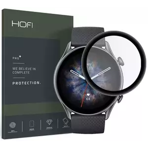 TEMPERED KIJELZŐVÉDŐ FÓLIA HOFI HYBRID PRO+ AMAZFIT GTR 3 PRO BLACK kép