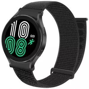 Óraszíj TECH-PROTECT NYLON SAMSUNG GALAXY WATCH 4 40 / 42 / 44 / 46 MM BLACK kép