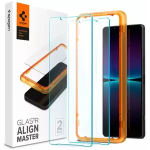 TEMPERED KIJELZŐVÉDŐ FÓLIA SPIGEN ALM GLAS.TR SLIM 2-PACK SONY XPERIA 1 IV (AGL04689) kép