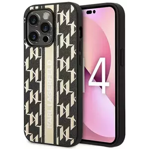 Tok Karl Lagerfeld KLHCP14LPGKLSKW iPhone 14 Pro 6, 1" hardcase brown Monogram Stripe (KLHCP14LPGKLSKW) kép