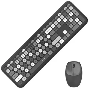 Billentyűzet Wireless keyboard + mouse set MOFII 666 2.4G (Black) kép