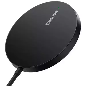 Baseus Simple Mini3 Magnetic Wireless Charger 15W (Black) kép