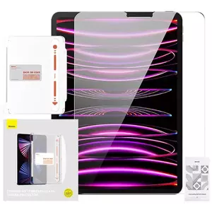 TEMPERED KIJELZŐVÉDŐ FÓLIA Tempered Glass Baseus Screen Protector for iPad Pro 11" (2018/2020/2021/2022)/iPad Air 4 /Air 5 10.9" kép