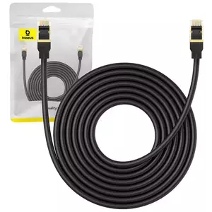 Kábel Baseus Network cable cat.8 Ethernet RJ45, 40Gbps, 8m (black) kép