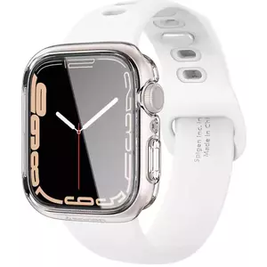 Tok SPIGEN ULTRA HYBRID APPLE WATCH 7 / 8 / 9 (41 MM) CRYSTAL CLEAR (ACS04613) kép