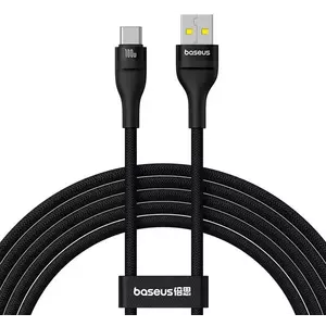 Kábel Baseus Flash 2 100W USB to USB-C cable, 2m (black) kép