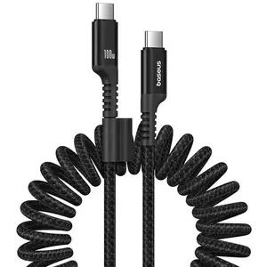 Kábel Baseus Fish-Eye 100W USB-C to USB-C cable, 1m (black) kép