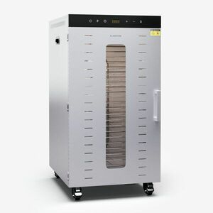 Klarstein MasterJerky 350, szárító, teljesítmény 2 000 W, hőmérséklet-tartomány 30 - 90 °C, 24 órás időzítő, rozsdamentes acél kép