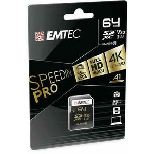 SpeedIN SDXC 64GB UHS-I/U3/V30 (MESD64GS) kép