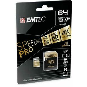 SpeedIN microSDXC 64GB UHS-I/U3/V30/A2 (MEMSD64GS) kép