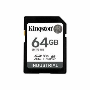 Industrial 64GB CL10/UHS-I/U3/V30/A1 (SDIT/64GB) kép