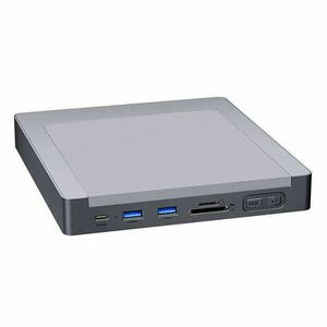 INVZI MagHub 8-in-1 USB-C Docking Station / Hub for iMac with SSD Bay (Gray) kép
