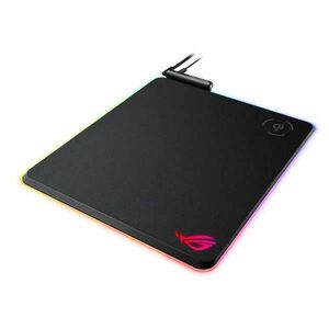 ASUS ROG Balteus Egérpad, Qi Játékhoz alkalmas, Fekete, NH01 ROG BALTEUS QI kép