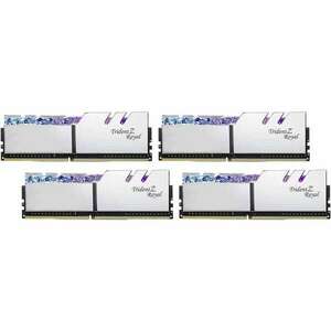 G.Skill 128GB / 3200 Trident Z Royal Silver DDR4 RAM KIT (4x32GB) (F4-3200C16Q-128GTRS) kép