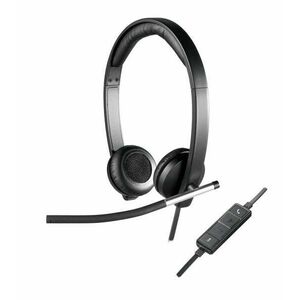 Logitech 981-000519 Fejhallgató 2.0 - H650E Vezetékes Stereo Mikrofonos, Fekete kép