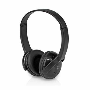 Vezeték nélküli On-ear fejhallgató | Maximális akkumulátor lejátszási idő: 8 óra | Beépített mikrofon | Nyomás Vezérlés | Hangvezérlés támogatás | Hangerő szabályozás | Fekete kép