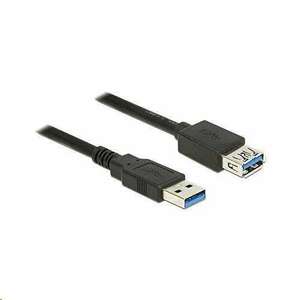 Delock USB 3.0-s bovítokábel A-típusú csatlakozódugóval &gt; USB 3.0-s, A-típusú csatlakozóhüvellyel, 1 kép
