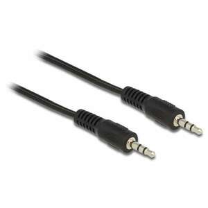 Delock kábel Audio DC jack 3.5mm male/male összekötő, 2.5m kép