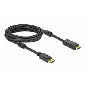 Delock Aktív DisplayPort 1.2 - HDMI kábel 4K 60 Hz 5 méter hosszú (85958) kép